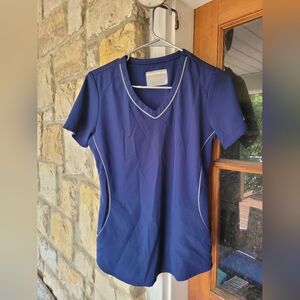 Women's Skechers Navy Scrub Set